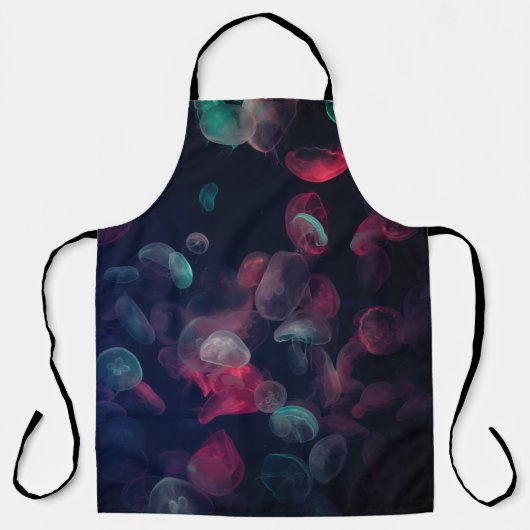 BEWERTETE FARBE JELLYFISH-MALERIERUNG SCHÜRZE (Vorderseite)