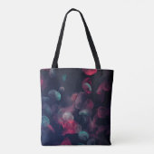 BEWERTETE FARBE JELLYFISH-MALERIERUNG TASCHE (Rückseite)