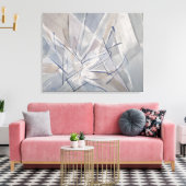 Bewertete Linien Leinwanddruck (Insitu (Wohnzimmer))