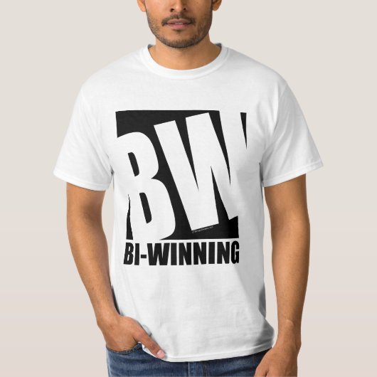 Bewertetes Bi-Gewinnen T-Shirt (Vorderseite)