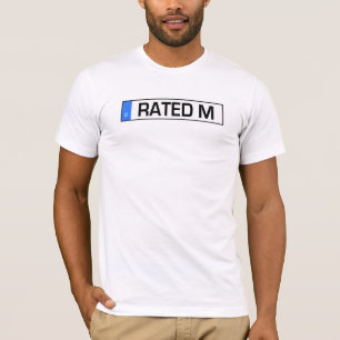 Bewertetes m-Euro-Kennzeichen T-Shirt