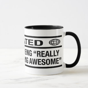 Bewertetes R für Sein fantastisch Tasse