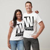 Bewertetes W für Sieger T-Shirt (Unisex)