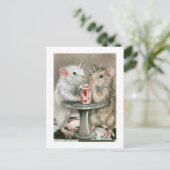 Bewertung auf einer Postkarte (Stehend Vorderseite)