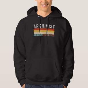 Bewertung der Funktion des Archivleiters Hoodie