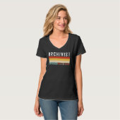 Bewertung der Funktion des Archivleiters T-Shirt (Vorderseite Vollansicht)