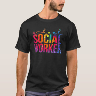 Bewertung der Gefärbte Krawatte von Sozialarbeiter T-Shirt