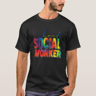 Bewertung der Gefärbte Krawatte von Sozialarbeiter T-Shirt