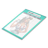 Bewertung der gesegneten Krankenpflege Notizblock (angewinkelt)