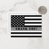 Bewertung der Korrektur der dünnen Silber-Linie Mitteilungskarte (Vorderseite/Rückseite Beispiel)