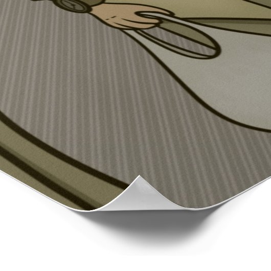 Bewertung der Mitarbeiter Poster (Ecke)