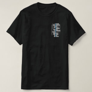 Bewertung der Polizei für die Strafverfolgungsflag T-Shirt