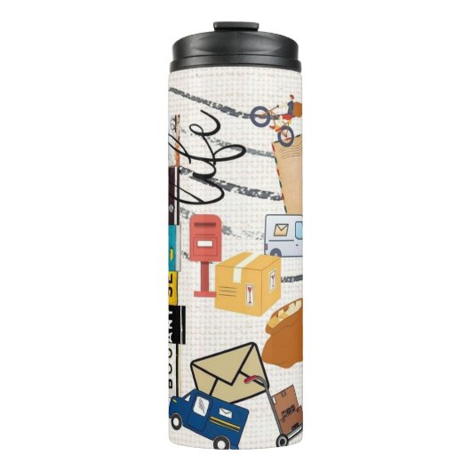 Bewertung der Postarbeiter Thermosbecher (Vorderseite)