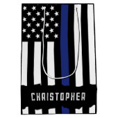 Bewertung der Strafverfolgung durch einen Zollbeam Mittlere Geschenktüte (Rückseite)