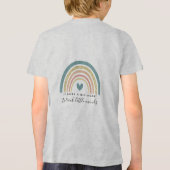 Bewertung der Wasserfarbenprägung Tri-Blend Shirt (Rückseite)