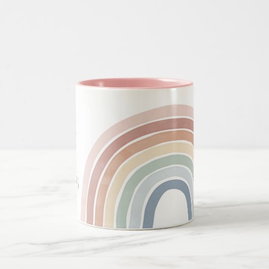 Bewertung der Wasserfarbenprägung Zweifarbige Tasse (Mittel)