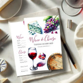 Bewertung der Weinprobe Flyer