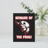 BEWERTUNG DES FROGS POSTKARTE (Stehend Vorderseite)