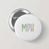 Bewertung des Master-Deg des Abschlusses für öffen Button (Vorne & Hinten)