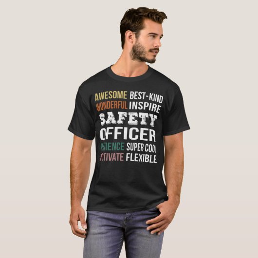 Bewertung des Sicherheitsbeauftragten T-Shirt (Vorne ganz)