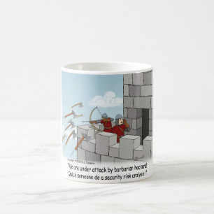 Bewertung des Sicherheitsrisikos Kaffee-Tasse Kaffeetasse