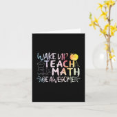 Bewertung durch Mathematiker - Phantastisch sein Karte (Gelbe Blume)