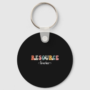 Bewertung von Frauen für Retro Groovy Resource Tea Schlüsselanhänger