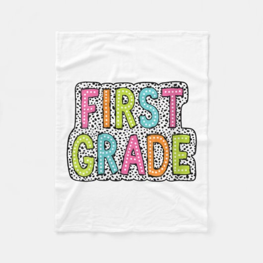 Bewertung von Frauen in farbenfroher Erststufe dur Fleecedecke (Vorderseite)