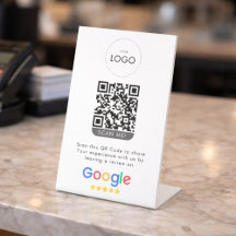 Bewertung von Google-QR-Code