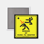 BEWERTUNG VON KUNG FU MASTER MAGNET (Vorderseite/Rückseite)