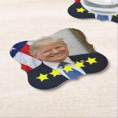 Bewertung von Präsident Donald Trump Untersetzer (angewinkelt)