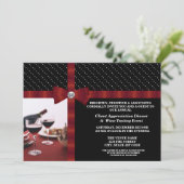 Bewertung von Unternehmensereignissen Einladung (Stehend Vorderseite)