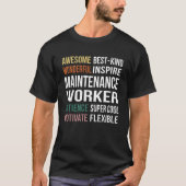 Bewertung von Wartungspersonal T-Shirt (Vorderseite)