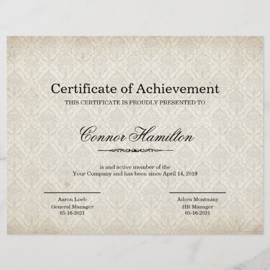 Bewertungsbogen (Vorderseite)