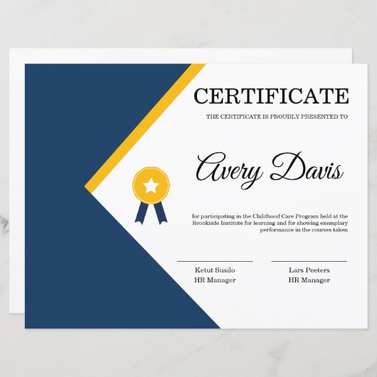 Bewertungsbogen (Vorne/Hinten)