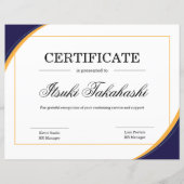 Bewertungsbogen (Vorderseite)