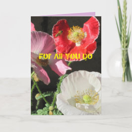 Bewi in den Pupies Danke Karte