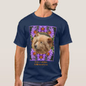 Bewi On Aster Blume Rahmen erstellen Sie Ihr eigen T-Shirt (Vorderseite)