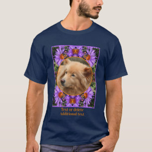 Bewi On Aster Blume Rahmen erstellen Sie Ihr eigen T-Shirt