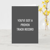 Bewiesene Track Record, Slam Dunk, Werbeaktion - Karte (Gelbe Blume)