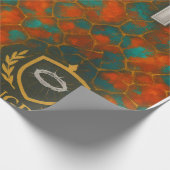 Bewirb deine Party  Geschenkpapier (Ecke)