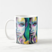 bewirten Sie creepy sonderbares alien des Kaffeetasse (Links)