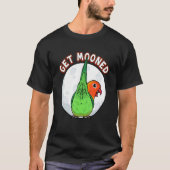 Bewirten Sie sich in Parrot Unterfluffies I Fische T-Shirt (Vorderseite)