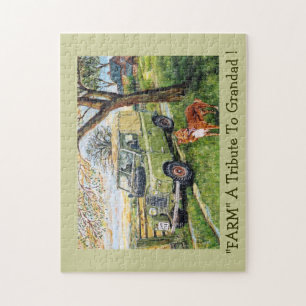 "BEWIRTSCHAFTEN Sie" einen Tribut zum Grandad! Puzzle