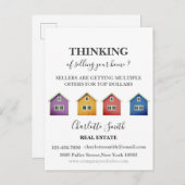 Bewirtschaftungslandwirtschaft Real Anwesen Agent Postkarte (Vorne/Hinten)