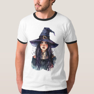 Bewitched Beauty Art & Gifts schöne Hexe T-Shirt