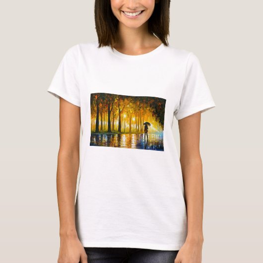 BEWITCHED PARK - Leonid Afremov Baseball ¾ Sleeve T-Shirt (Vorderseite)