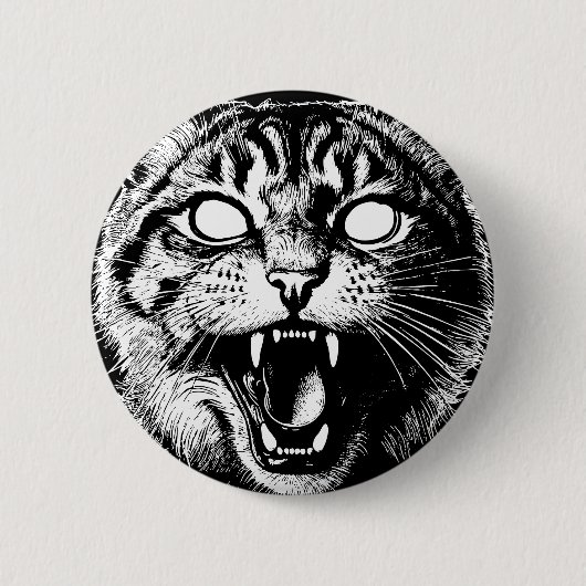 Bewitched Tabby Button (Vorderseite)