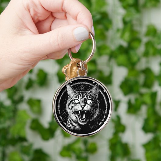 Bewitched Tabby Schlüsselanhänger (Hand)