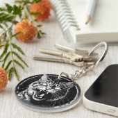 Bewitched Tabby Schlüsselanhänger (Vorderseite rechts)